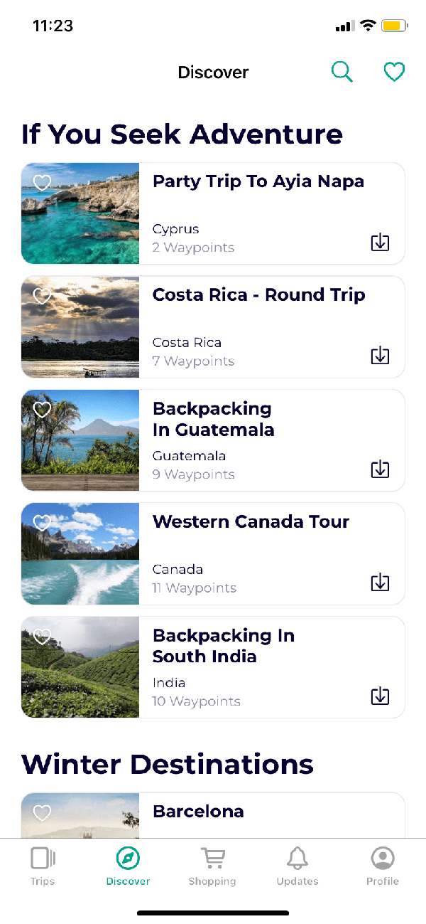 Votre prochaine destination